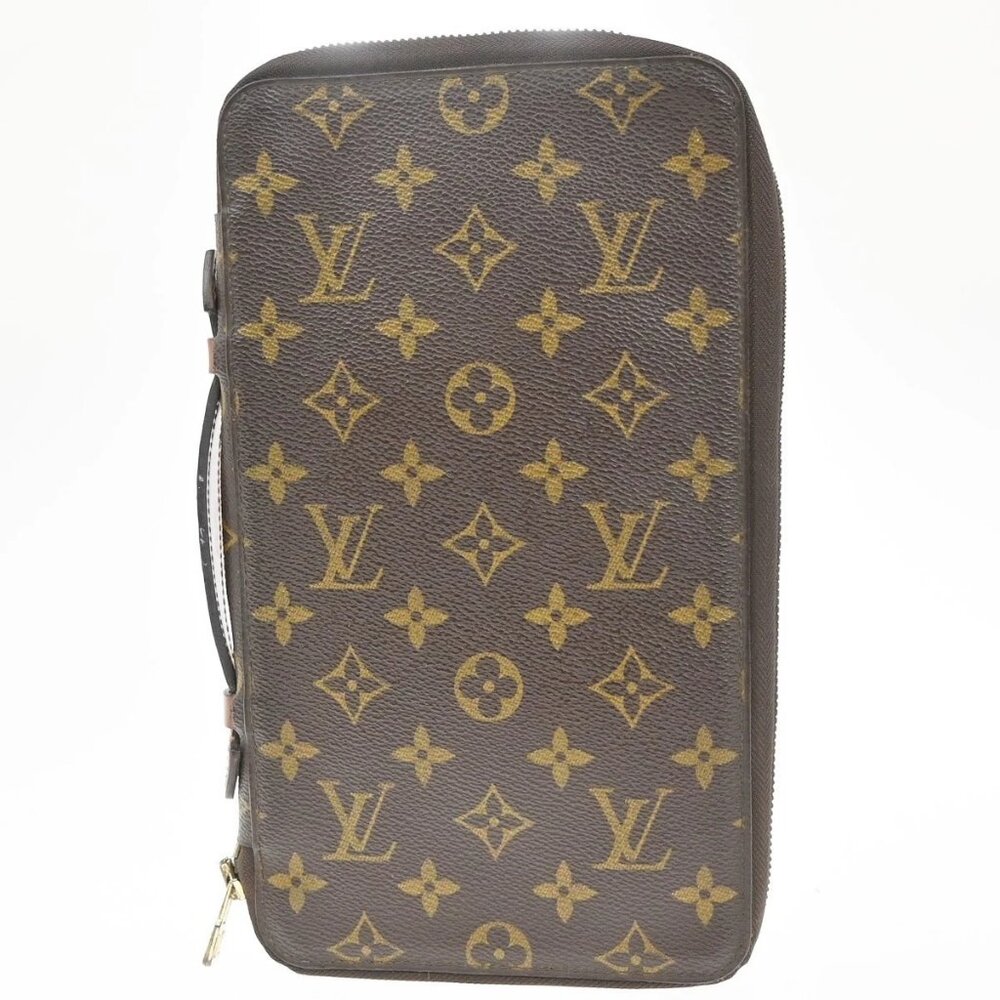 LOUIS VUITTON Pochette Escapade Travel Case Wallet Monogram BN M60113 70KC337 - Picture 1 of 16